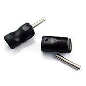Black Plastic Steel Grip