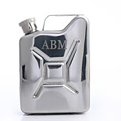 Personalized Stainless Steel 4-oz Flask With A Handle