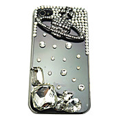 Cristallo modello Custodia rigida per Spaceship iPhone 4/4S