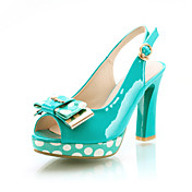 Kunstleer Chunky Heel Peep Toe Met bowknot partij / avond schoenen (meer kleuren)