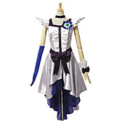 traje de cosplay inspirado por Heartcatch Precure! yuri Tsukikage / luz de la luna cura