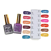 Glitter Cracked Chapped Builder Coat Nail Polish No.4(15ml,1PCS,Assorted Colors)