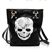Women's Fashion Rivet Skull Tote(21*3*33cm)