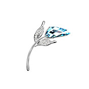 Elegant Alloy With Crystal Women's Brooch(More Colors)