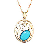 Lovely Alloy With Imitation Opal Women's Necklace (More Colors)