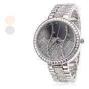 Moda mujer de cuarzo Estilo de aleación de reloj pulsera analógico (colores surtidos)