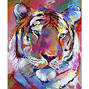 impresso arte animal tigre por Richard Wallich