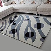 6.5 'Abstract Geometric Pattern acrílico Bonded Rug