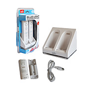 PEGA Dual USB Charging Stand/Station/Dock + 2 2800 mAh Battery Pack for Wii/Wii U Remote