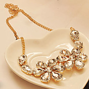 Agudo estupendo camelliae Collar corto para mujeres