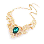 Kvinner Royal Hollow Big Ruby Kort halskjede