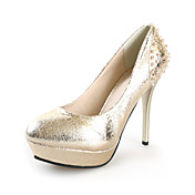 Chic Leatherette Stiletto Heel Pumps With Beading Party / Evening Shoes (More Colors)