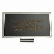 Personnalisé alliage Business Card Holder