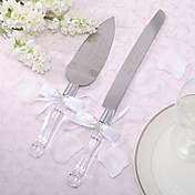 Personalized Wedding Cake Knife And Server Set