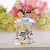 Cute Crystal Merry-go-round Favor