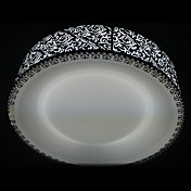 40W clássico Luz Montagem Embutida com máscara de aço inoxidável em Design Floral (T6 Luz Tube)