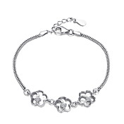 Elegant Silver Women's Bracelet