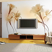 Mooie Lelies Bloemen Botanische Mural