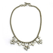 Women's Alloy with Crystal Necklace