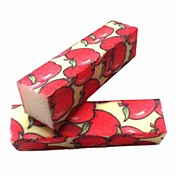10PCS Printing Sponge and Emery Nail Files Cuboid
