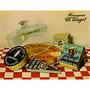 Printed Art Still Life Vintage Cheese - Fromage by Vintage Apple Collection