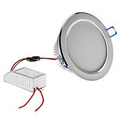 Dimmable 7W 630LM 6000-6500K Natural White Light Silver Shell LED Ceiling Bulb (220V)