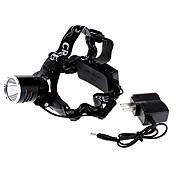 Focus Adjustable Zoom 3-Mode Cree XM-L T6 LED Headlamp (1000LM, 10W, 2x18650)