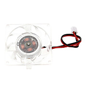 White Plastic PC Chassis Cooling Fan(4cm) ECS003243