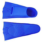Voksen Portable Silikon Dykking Fins (Størrelse: XL Blue)