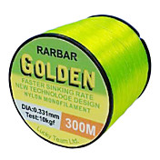 goudgeel-monofilament vislijn 300m