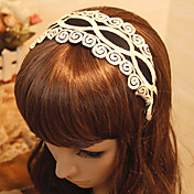 Women's Vintage Folk Style Auspicious Cloud Lace Headband