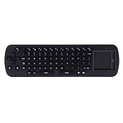 2.4GHz 10M Receiving Distance Wireless Smart&Portable Air Mouse+Keyboard(Black)