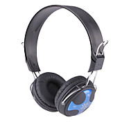 Nieuwe kaart Mp3 koptelefoon Zilver, Blauw
