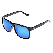 Unisex Blu Revo Lens Nero / Bianco cornice quadrata Occhiali da sole (colori assortiti)