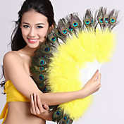Ytelse dancewear Feather Belly Dance Fan For Ladies flere farger