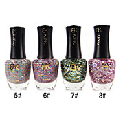 1PCS Top Coat Sequins Nail Polish No.5-8(17ml,Assorted Colors)