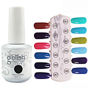 Lentejuelas 1pcs color de esmalte de uñas de gel UV No.61-72 Soak-off (colores surtidos, 15 ml)