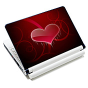 "A forma di cuore" modello di computer portatile adesivo pelle protettiva per il 10 "/ 15" laptop 18636 (15 "adatto a sotto i 15")