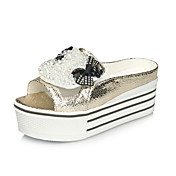 Fashion Leatherette Platform Heel Slippers(More Colors)Casual / Party Shoes(More Colors)