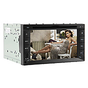 6,2 polegadas 2DIN carro dvd player (gps, tv, ipod, rds)