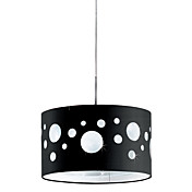 40W moderne Pendelleuchte mit Crystal Fabric Embedded Shades