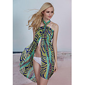 Green Zebra Leopard Sarong (Længde: 150cm Bredde: 105CM)