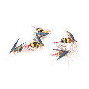 HOMA-Imiteret Flies Fishing Lure SS07-10 # krogen (10pcs)