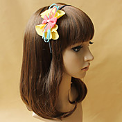 Handmade Yellow Floral Bow Sweet Lolita Headband