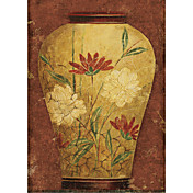 Printed Art Still Life Asian Vases II by Sparx Studio
