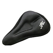 Dikke Silica Gel fietszadel Kussen Voor Mountain Bicycle JSZ3D (Black)
