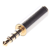 Ear Phones 3.5 mm Joint Audio Quadruple Jack to 3.5 mm Standard Adaptor/Convector