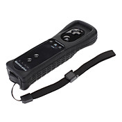 2-en-1 MotionPlus mando a distancia para Wii (Negro)