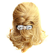Handmade Gray Lace Flowers 9.5cm Aristocrat Lolita Barrette