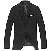 Primavera-temporada finas roupas pretas dos homens